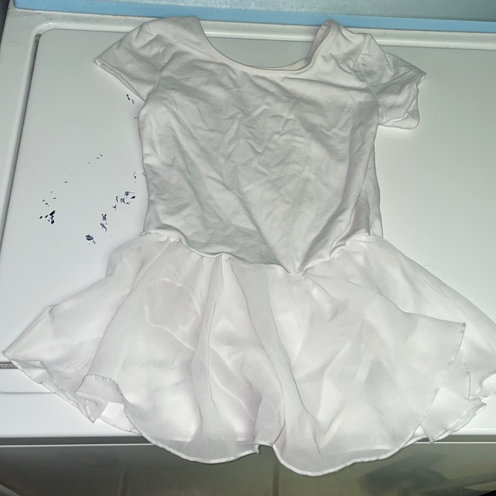 White Dance Leotard
